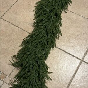 Real touch Norfolk pine garland